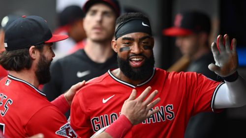 Jo Adell’s big swing with Guardians does not mean the Angels were wrong to move on