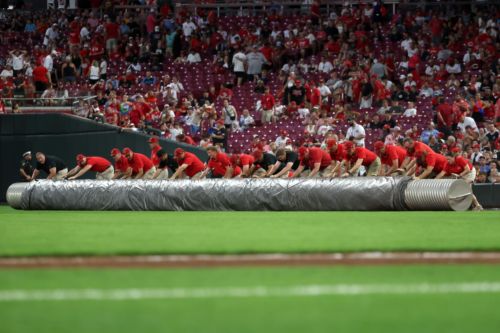 Reds vs. Guardians game postponed due to rain; doubleheader on Tuesday