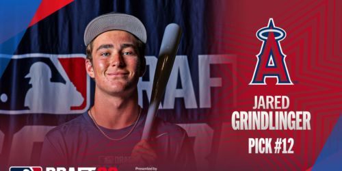 Angels break recent Draft streak, take SoCal high schooler Grindlinger at No. 12