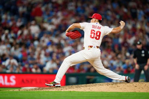 Why did Jhoan Duran pitch in a non-save situation?