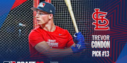 'Very happy to be a Cardinal': No. 13 pick Trevor Condon, club see a perfect fit