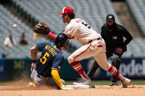 Brewers shut out again on road trip, 3-0 to Angels