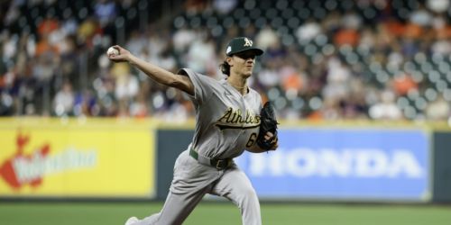 Morris ends up on wrong side of blowout in MLB debut for A's