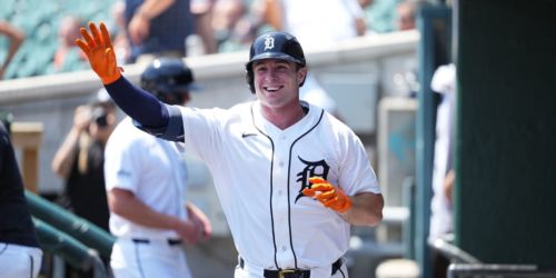 Keith gets silent treatment for first '26 homer as Tigers tee off