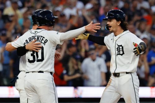 James Outman and Dillon Dingler play hero in late-inning win