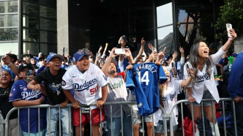 Local LA news conducting proper journalism in an effort to stand up for 81-year-old Dodgers fan