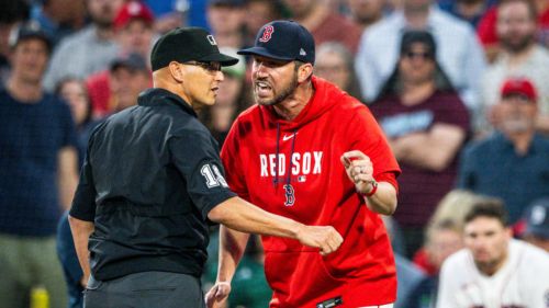Red Sox manager flames umpires for letting Nationals' Cade Cavalli escape ejection