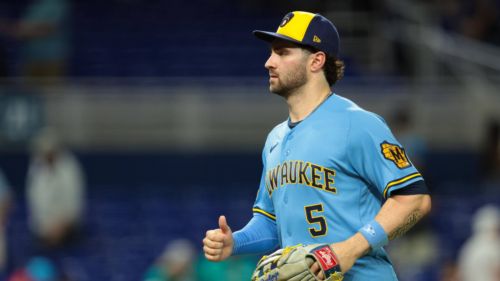 Garrett Mitchell injury scare comes after Brewers' outfielder reached key milestone