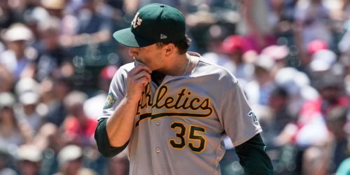 A's already depleted pitching staff loses Ginn to IL as tough stretch continues