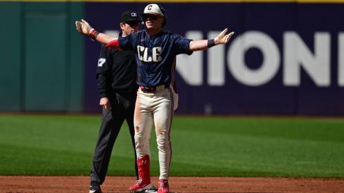 Travis Bazzana has helped solve the Guardians’ biggest offensive flaw