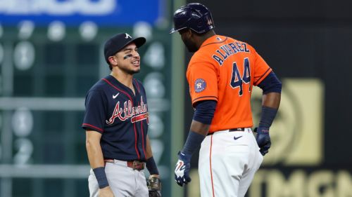 Yordan Alvarez takes Astros' playoff pressure on his shoulders after post-Braves rallying cry