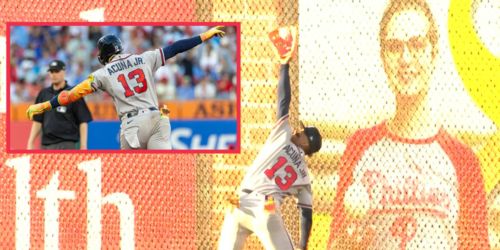 Acuña saves multiple runs with phenomenal running catch before going deep vs. Phils