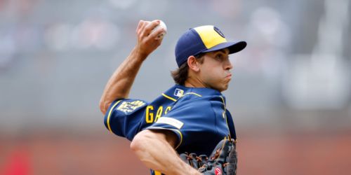 Gasser's two-year journey back to win column aided by Crew's 8-run outburst