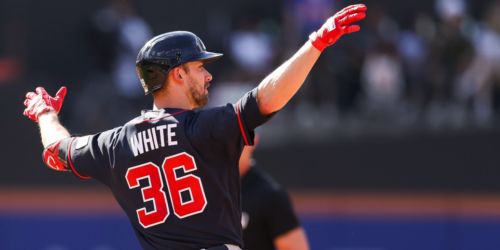 White's big day (HR, 2 doubles) backs Pérez's solid start against Mets