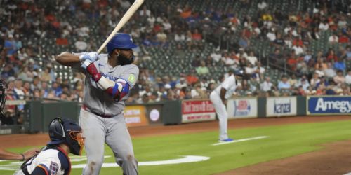 Vladdy out of lineup again while dealing with hamstring tightness