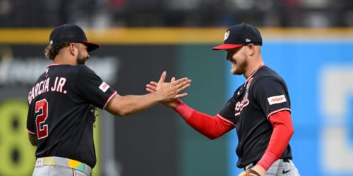 Nationals power their way above .500 with 6 home runs