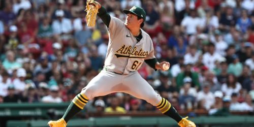 Jump K's career-high 11 as A's halt 9-game skid, stump scorching Red Sox