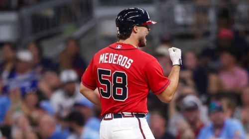 Victor Mederos is quickly becoming Braves' spark plug as well as a fan favorite