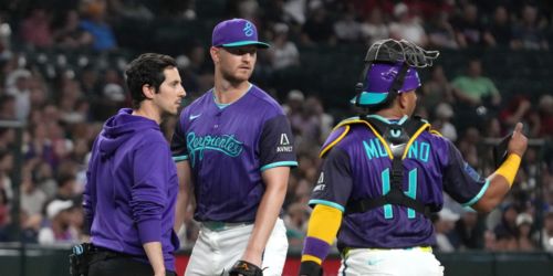 'It's been brutal': D-backs watch Soroka, Lawlar depart as injuries pile up