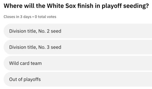 South Side Sox Reacts: Race to the finish