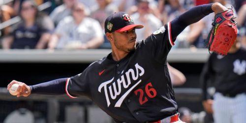 Bradley. Woods Richardson. Matthews. Abel. Who makes Twins' rotation?