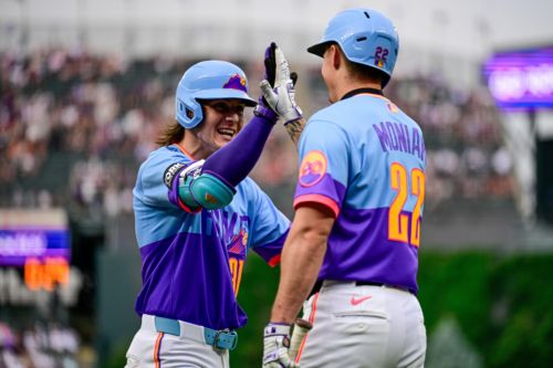 Rockies crush Giants 15-3 behind Jake McCarthy’s career night