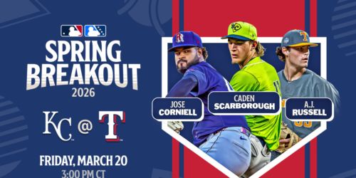 Here's the Rangers' player pool for their Spring Breakout game
