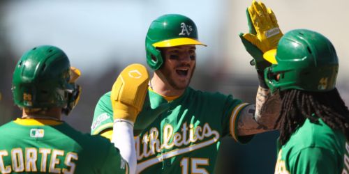 Facing last 6 outs, A's turn 8-run deficit into near win in 'game we can build off of'