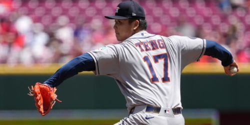 Teng shows promise in bid to fill out Astros' banged-up rotation