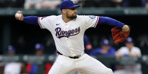 Evo gets 1,500th K in bounceback start as Rangers best Achilles heel Kirby