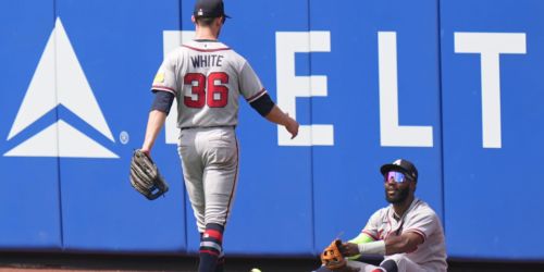 Pair of odd outfield plays burn Braves to cap rare series loss