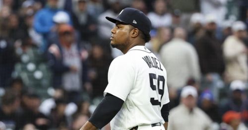 Tigers' Framber Valdez suspended six games for hitting Red Sox's Trevor Story with pitch