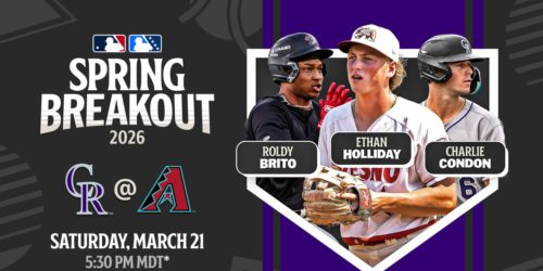 Here’s the Rockies’ Spring Breakout roster (Sat., 5:30 p.m. MDT)