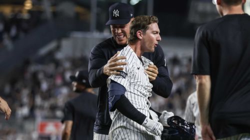 Yankees' Aaron Judge taking hands-on approach to improve Ryan McMahon's bat