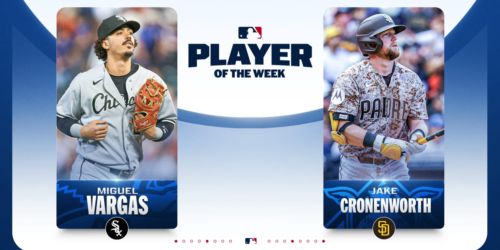 Vargas adds Player of the Week honor to charmed season