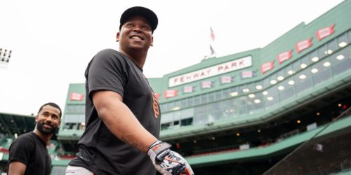 Devers 'very happy to be back' at Fenway, proves it with massive HR