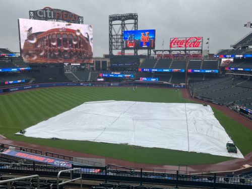Mets-Braves Game Rained Out; Split Doubleheader Announced