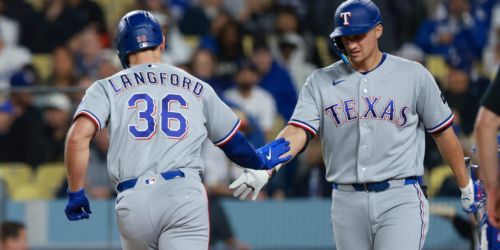 Langford's 1st HR of 2026 marred by right quad tightness