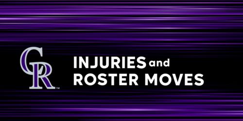 Latest Rockies injuries & transactions