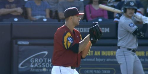Flaherty strikes out two in first rehab outing, eyes end-of-year return