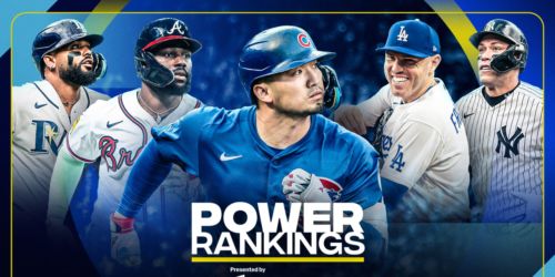 Cubs take over top spot in Power Rankings