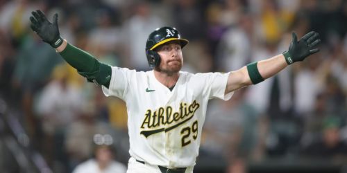 A's whole cast shows up in extra-innings thriller