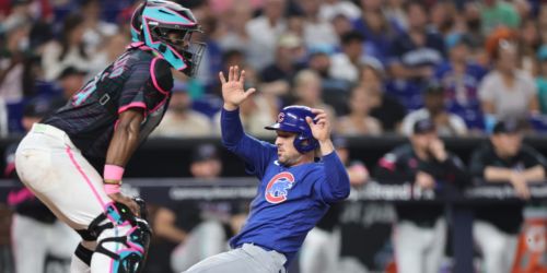 Young Marlins experience growing pains in series-opening loss