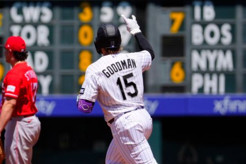 Goodman sets franchise mark with another 3-home run game