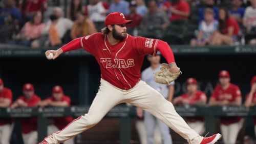 A pair of unlikely Rangers relievers vault them atop the AL West with some key heroics