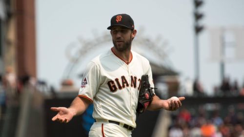 Hunter Pence shares key detail from infamous Madison Bumgarner-Joe West stare-down