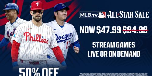 All-Star Sale brings you MLB.TV for 50% off