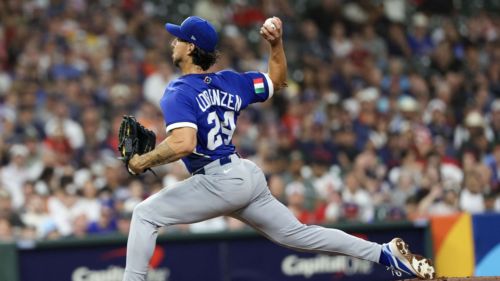 Rockies pitcher Michael Lorenzen stars for Italy against Team USA in WBC