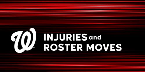 Latest Nationals injuries & transactions