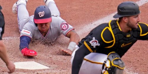 Nats outlast Pirates in wacky extra-inning affair